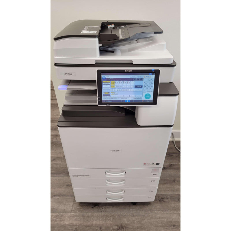 MP 3555 Black and White Laser Multifunction Printer PREOWNED 11x17
