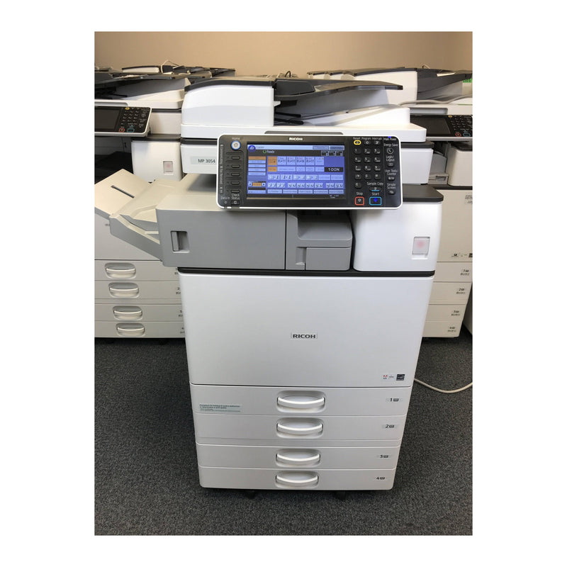 Ricoh MP 3054 B/W Copier Only 88K Meter COPY-PRINT-SCAN 11 X 17 - Maple Copiers Inc.
