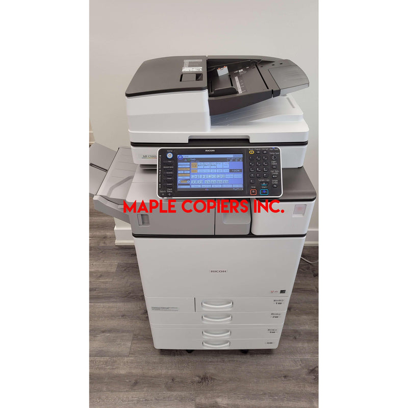Ricoh MP C5503 Colour Multi-Function Pre-Owned COPY/PRINT/SCAN/FAX 11 X 17