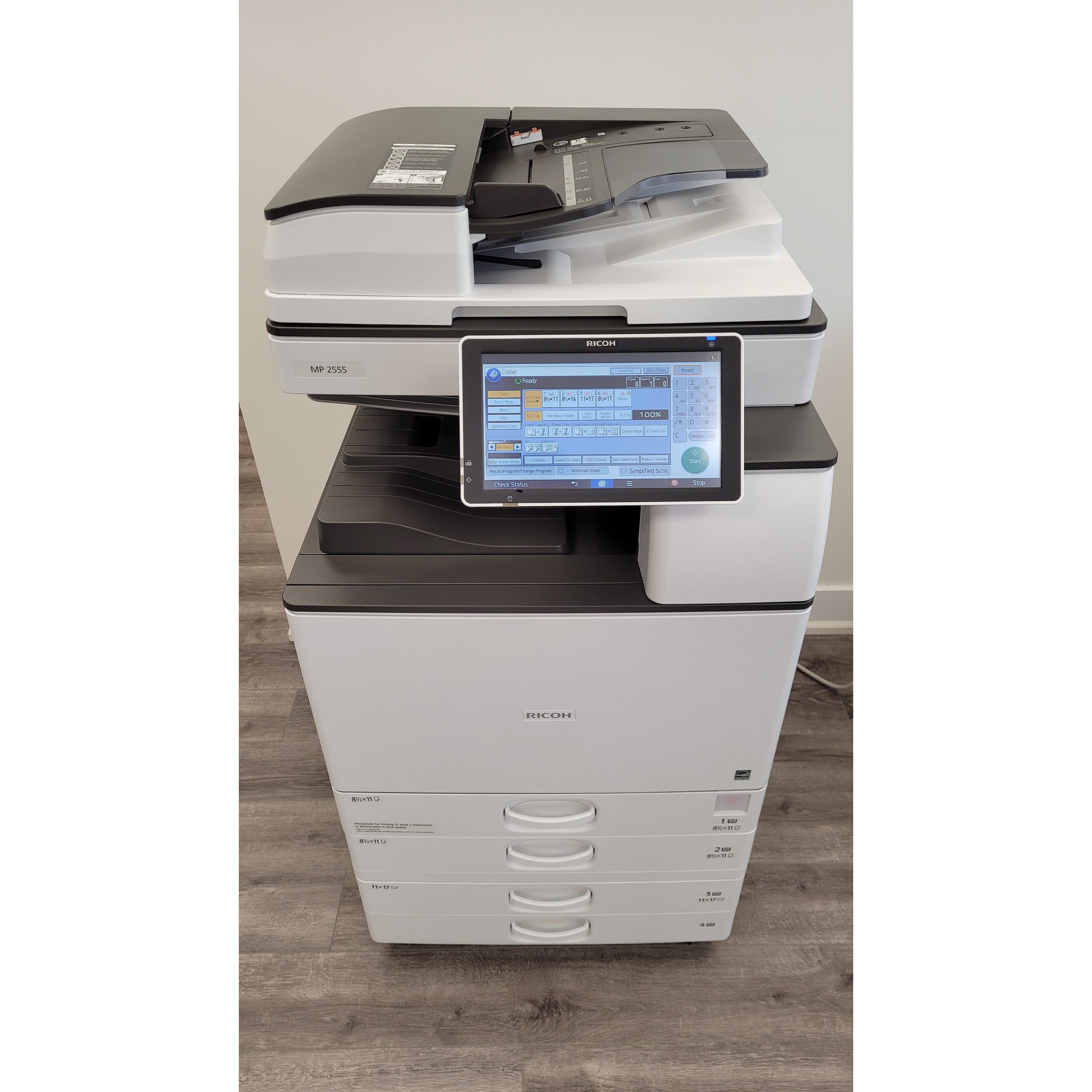 Ricoh MP 2555 B/W Multifunction Printer Newest Model Repossessed A3 4 ...