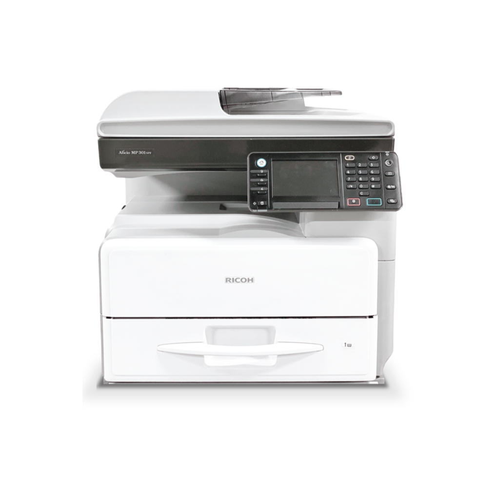 Af 301 Machine Ricoh MP 301 B/W Laser Multifunction Printer Desktop Refurbished A4 ...