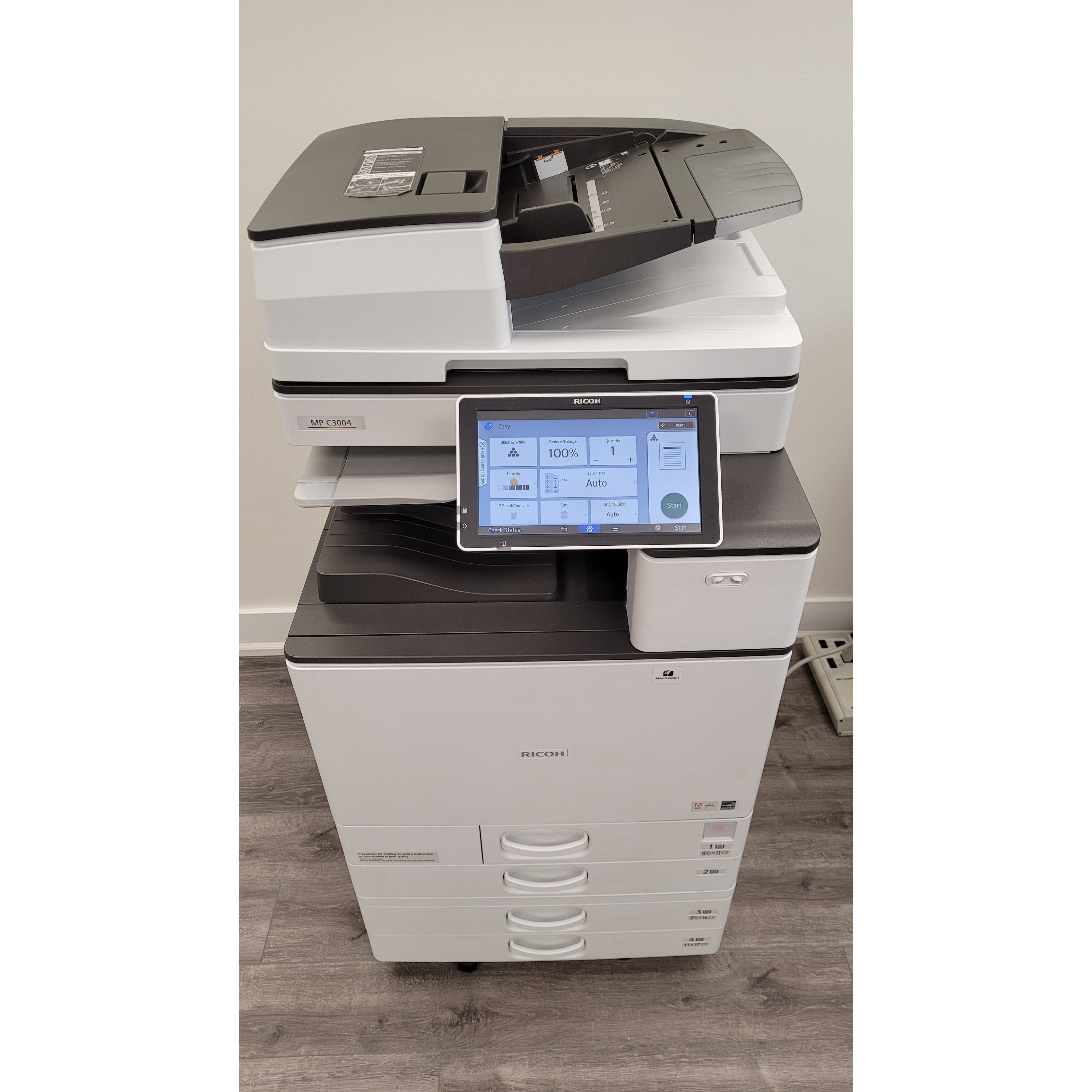 Color Copier Printer MP C4504EX Multifunction Color Laser Printer - Copier - Scanner – Maple ...