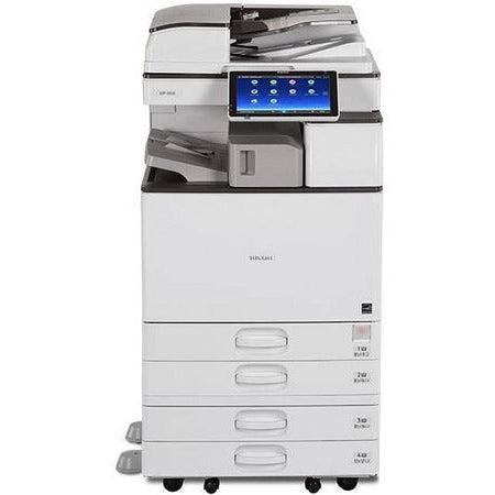 Ricoh MP 3055 Black & White Multifunction Printer with 4 trays (Newest Model) 30PPM 11 x 17 - Maple Copiers Inc.