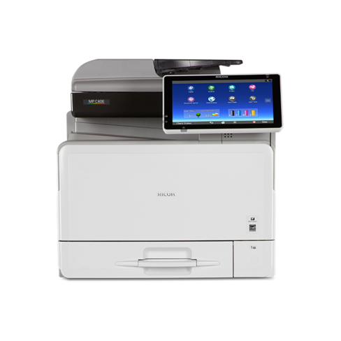 Ricoh MP C406 Color Laser Multifunction Desktop Printer Pre-Owned