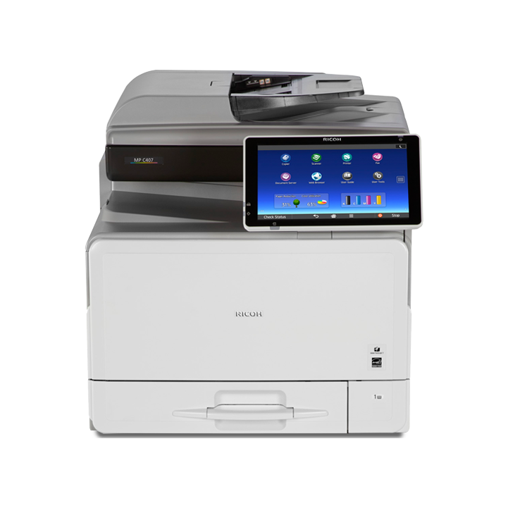Ricoh MP C407 Color Laser Multifunction Desktop Printer with Air Print