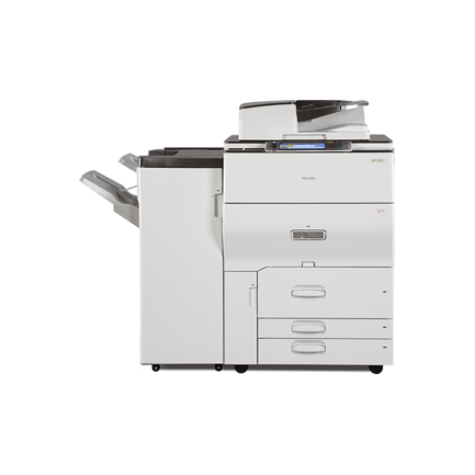 Pre-Owned MP C6502 Colour Copy/Print/Scan/Fax Copier ONLY 65K METER - Maple Copiers Inc.