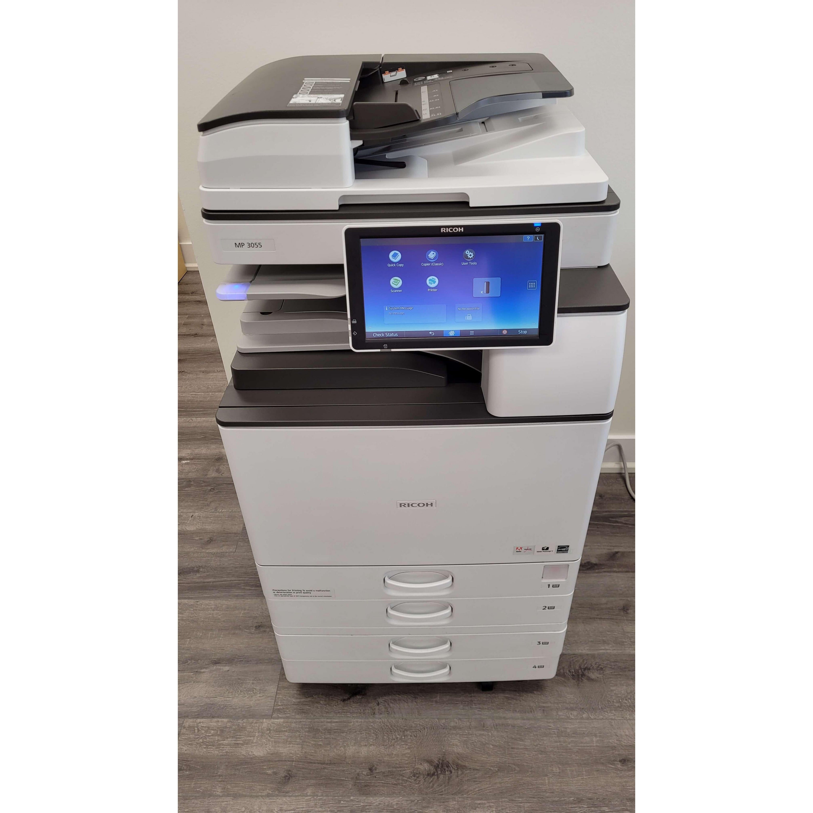 MP 3055 Black and White Laser Multifunction Printer REPOSSESSED 11x17