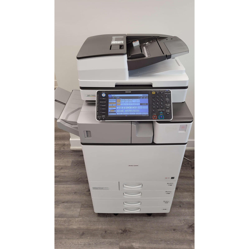 MP C5503 Colour Multi-Function Pre-Owned COPY/PRINT/SCAN/FAX 11 X 17